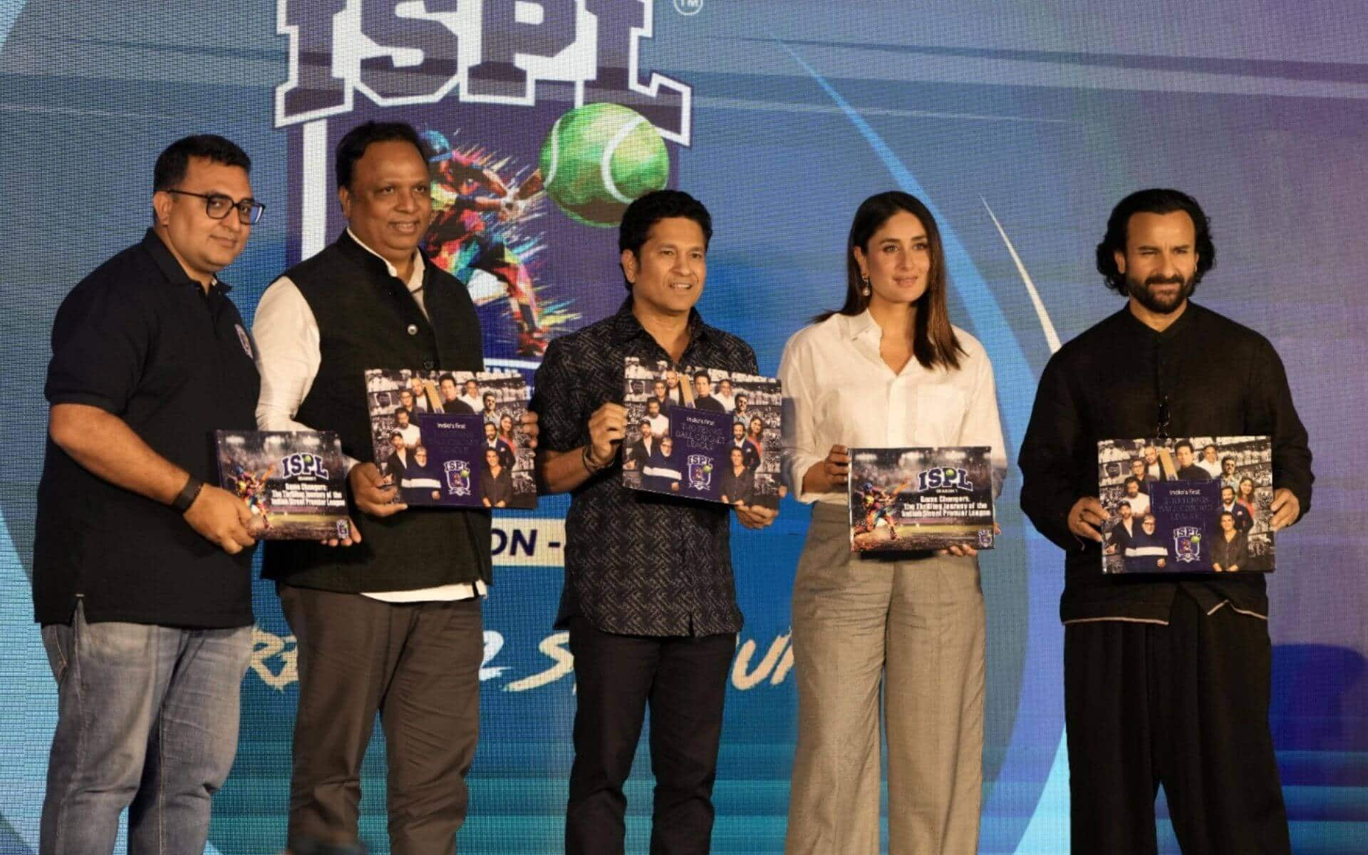 Kareena Kapoor Khan Admires 'God Of Cricket' Sachin Tendulkar At ISPL Launch; Watch Video